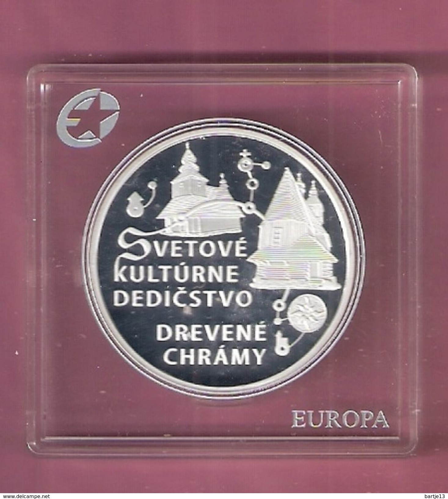 SLOWAKIJE 10 EURO 2010 SILVER PROOF UNESCO WORLD HERITAGE  - SCRATCHES ONLY ON CAPSEL - Slowakije