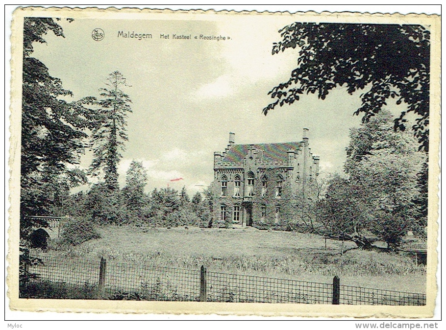 Maldegem. Het Kasteel "Reesinghe" - Maldegem