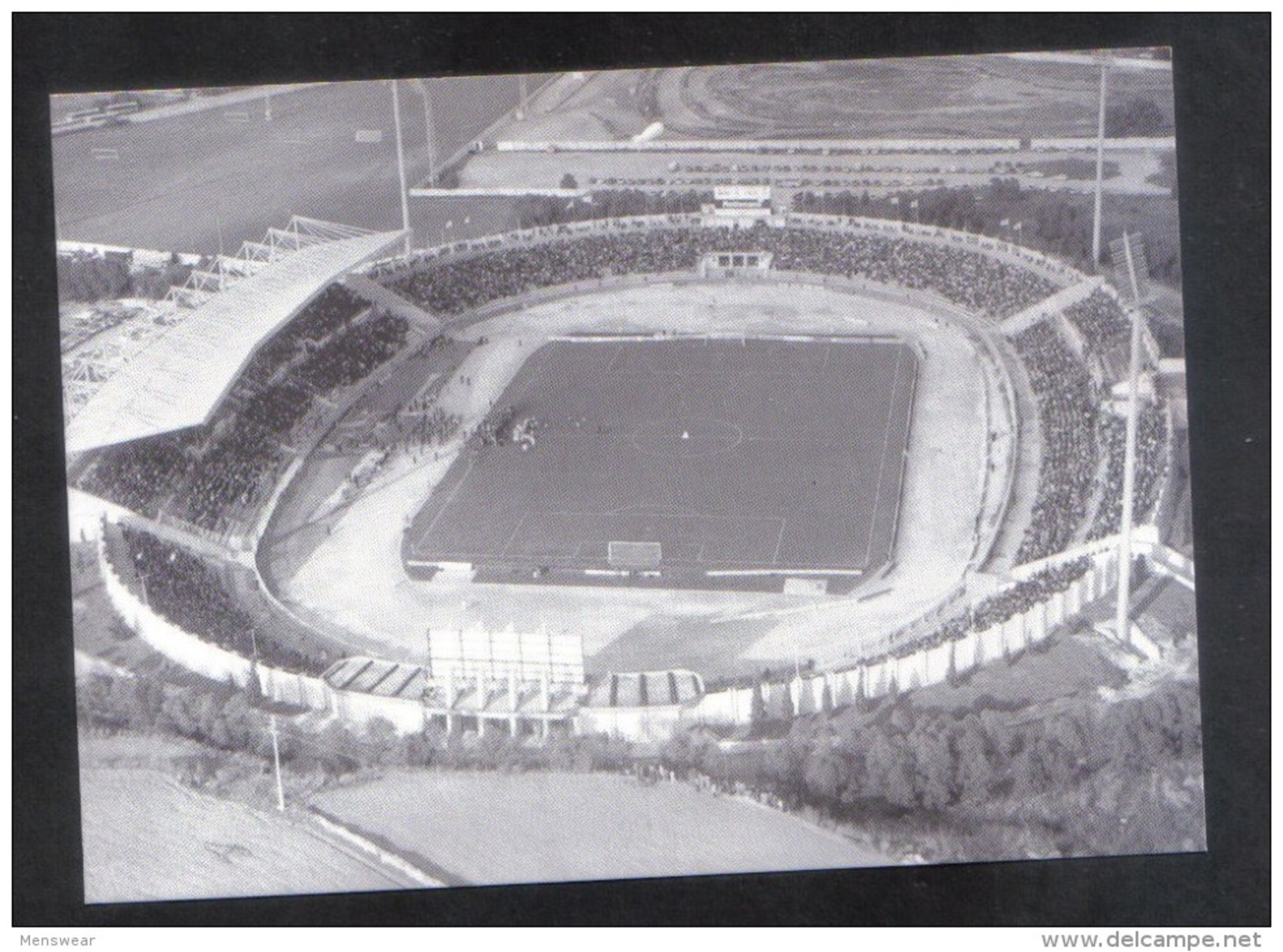 MALTA  -  NATIONAL STADIUM TA ' QALI MALTA POSTCARD 1980 - Malta