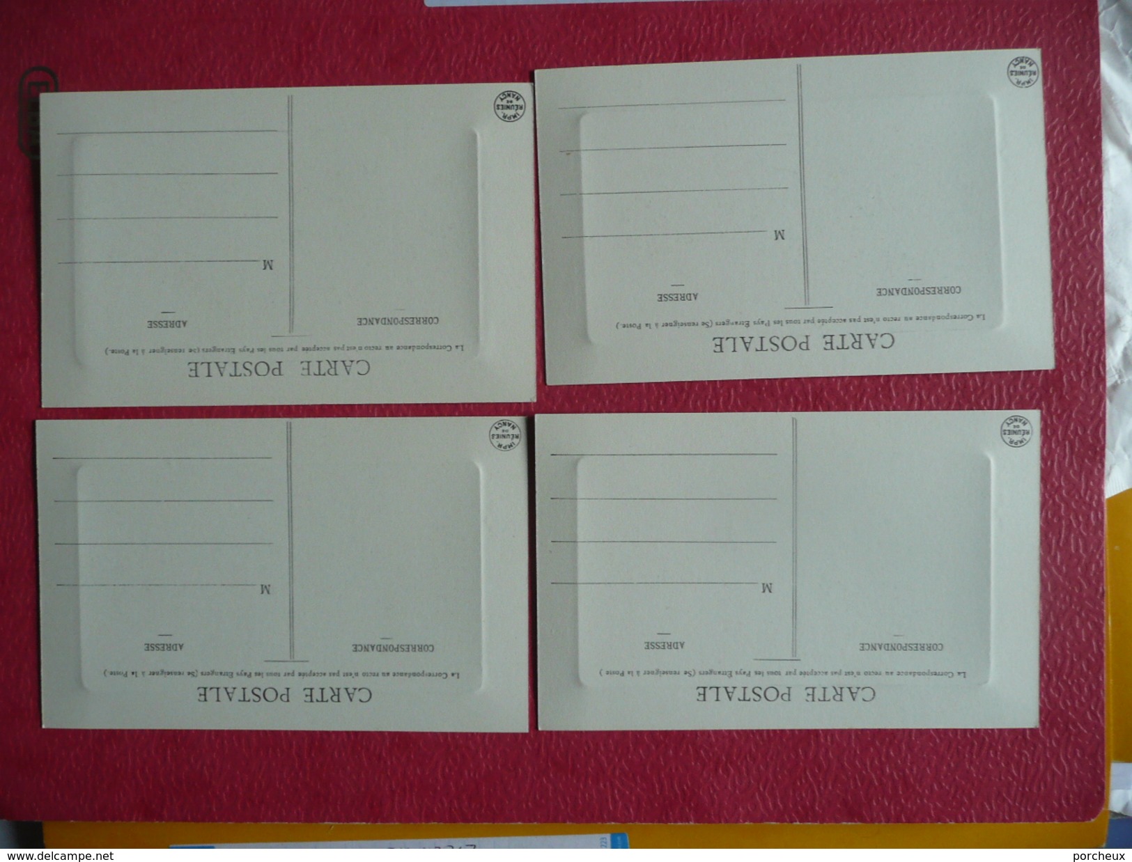 NANCY Imprimeries Reunies Enveloppe Et 19 Cartes TTBE - Nancy