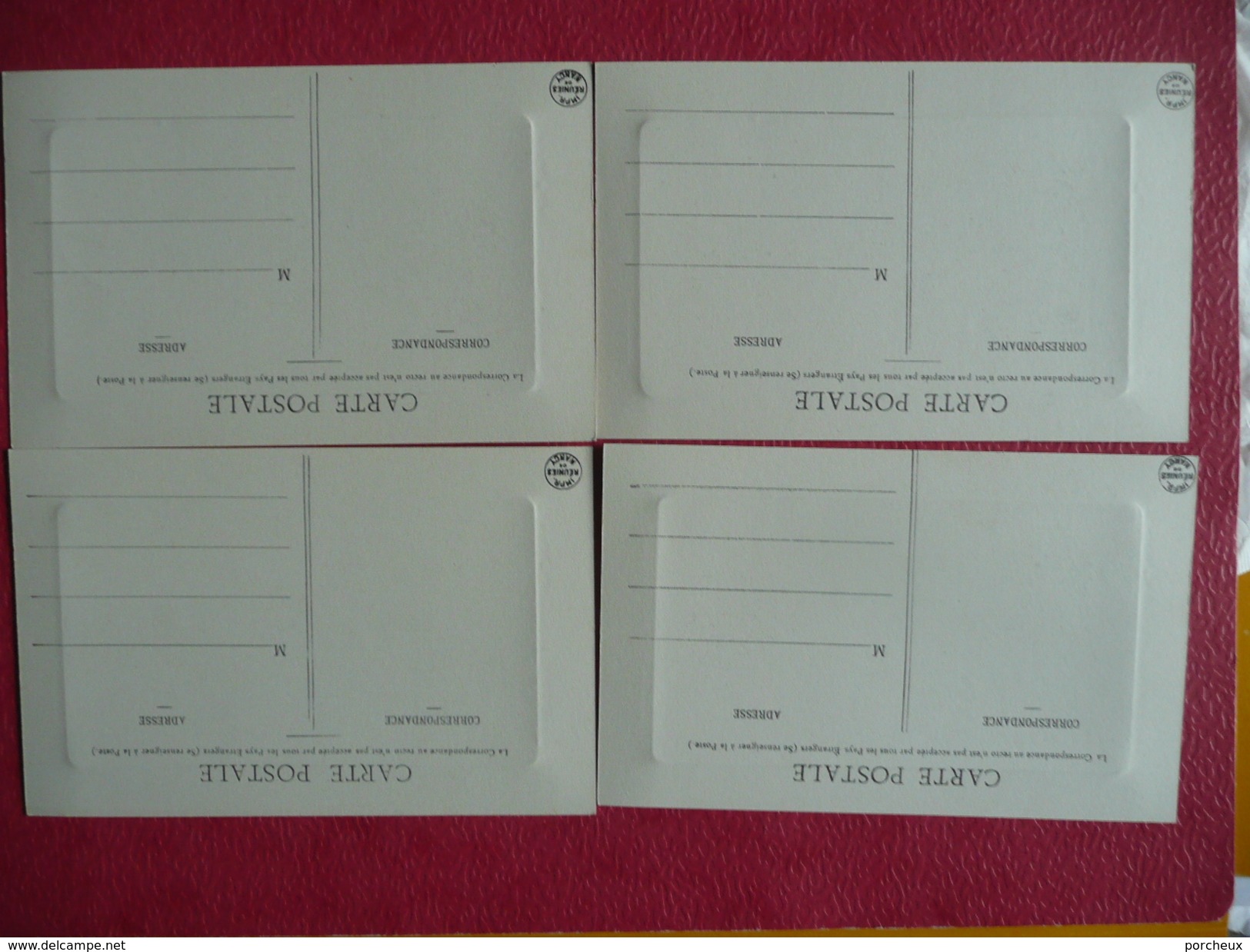 NANCY imprimeries reunies enveloppe et 19 cartes TTBE