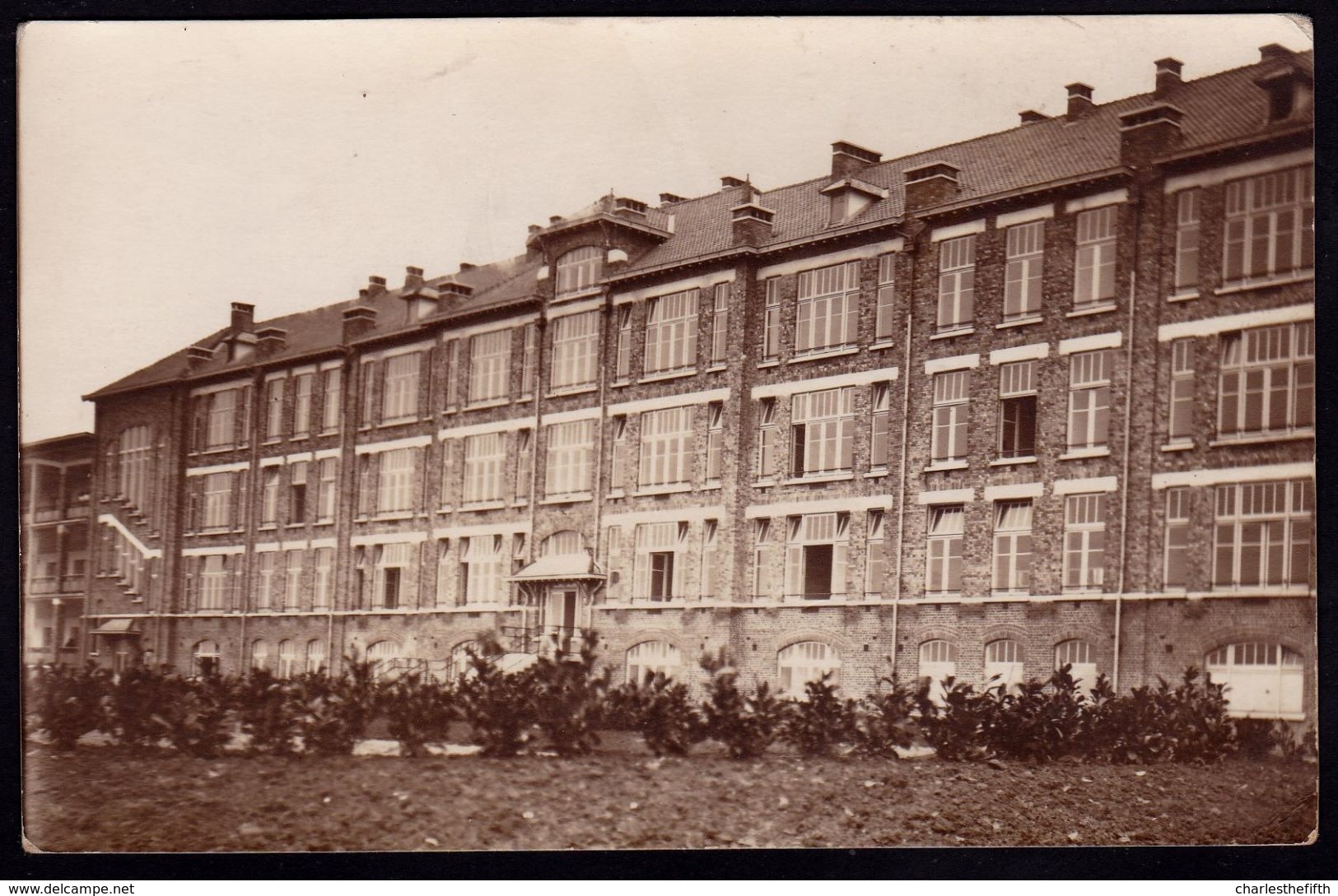 SUPERBE ET RARE CARTE PHOTO *** RUSSEIGNIES SANATORIUM *** RENAIX - EYNSDAEL - ORROIR - AMOUGIES - ROZENAKEN !! - Autres & Non Classés