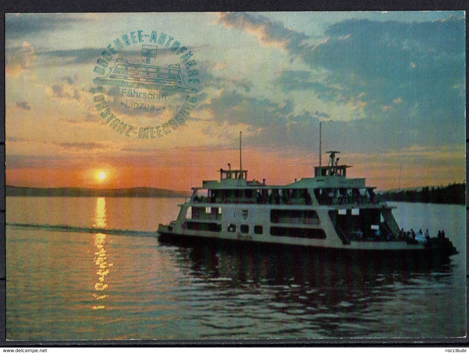 Schiffahrt Bodensee, Sonderstempel & Marke - Ferries