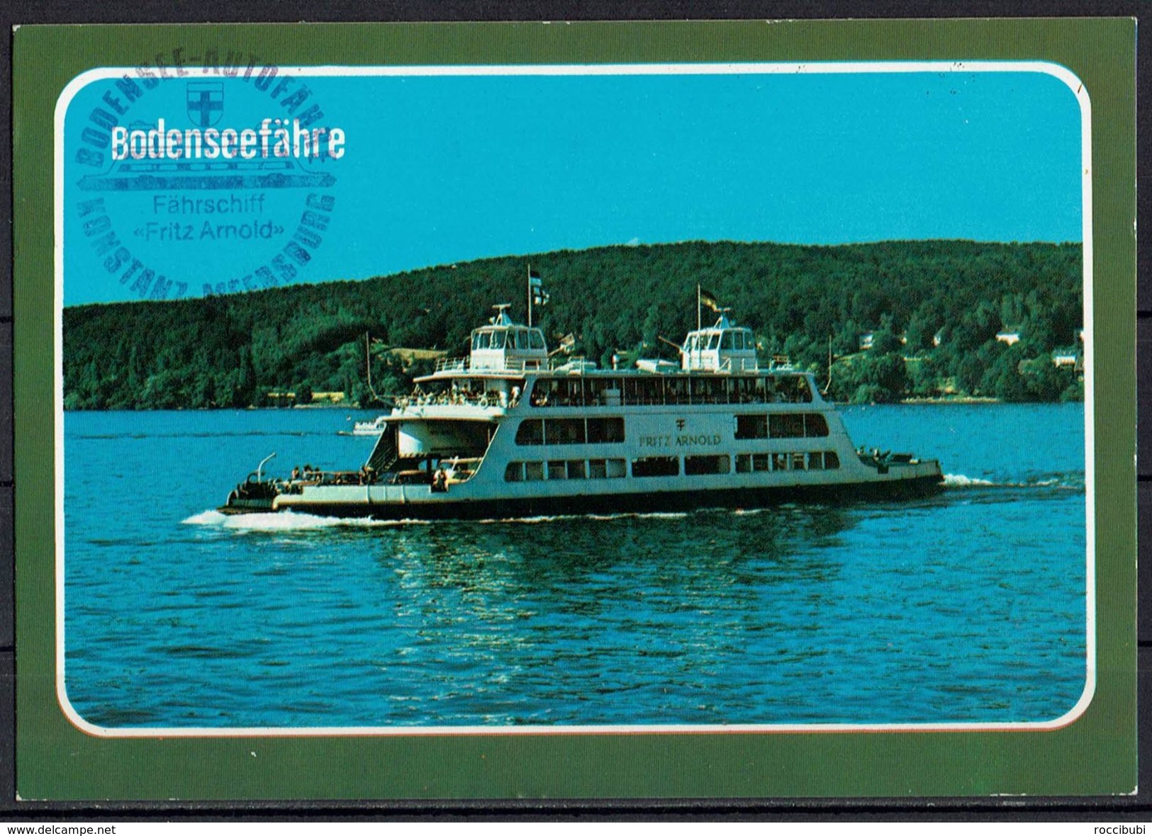 Schiffahrt Bodensee, Sonderstempel & Marke - Ferries