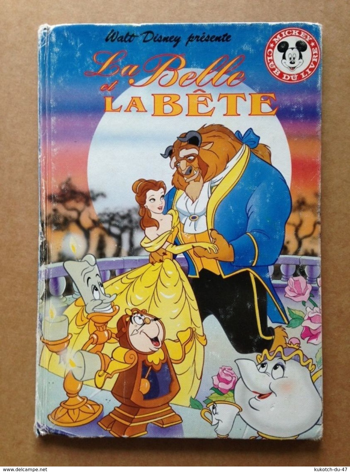 Disney - Mickey Club Du Livre - La Belle Et La Bête (1994) - Disney