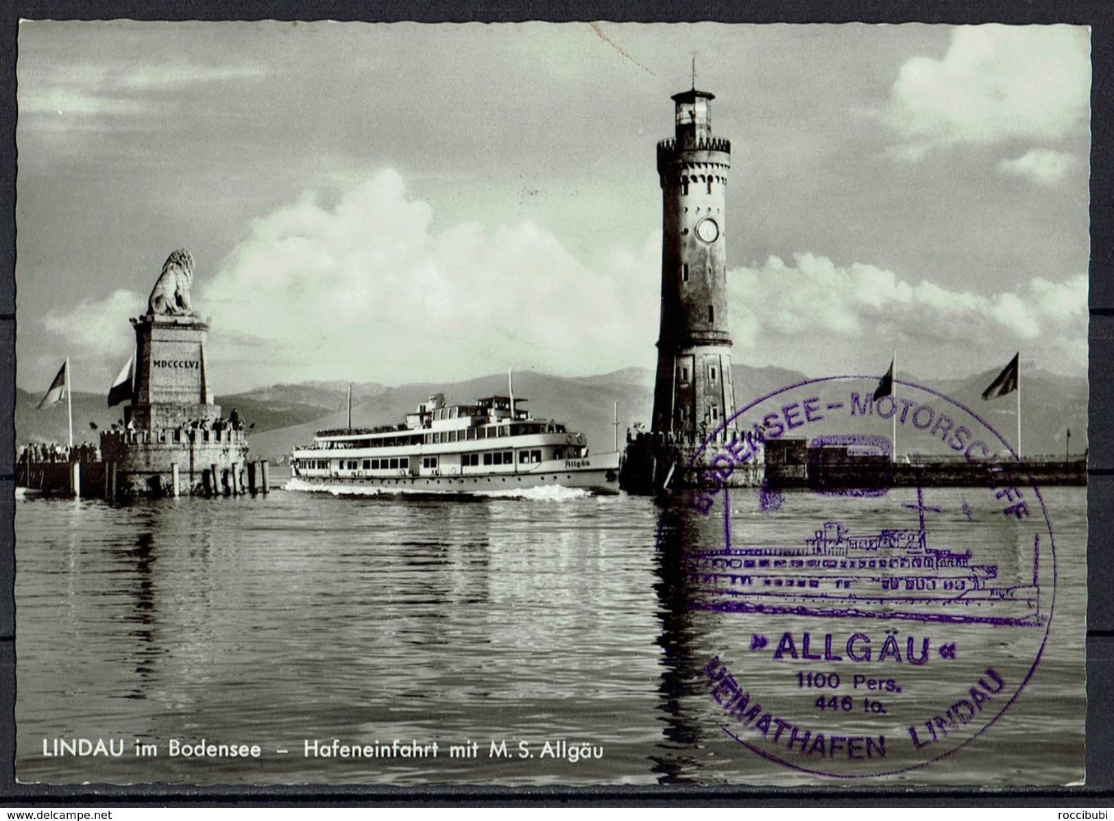 Schiffahrt Bodensee, Sonderstempel & Marke - Fähren