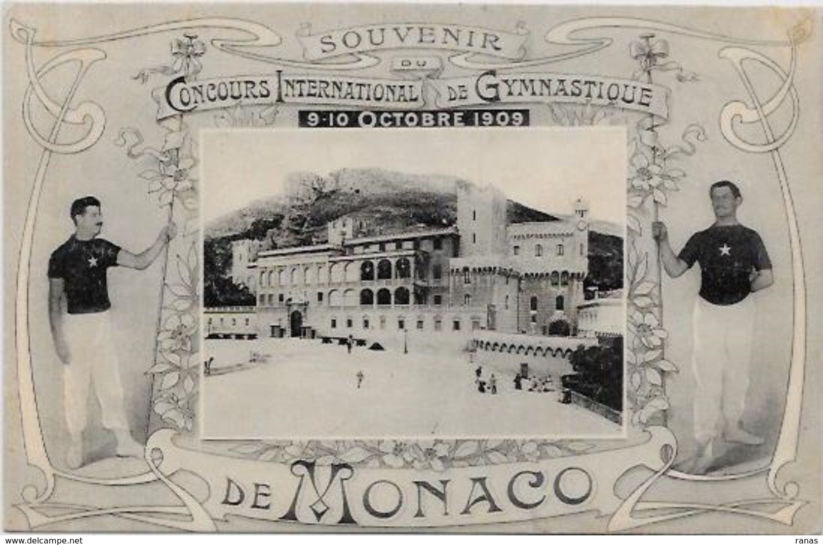 CPA Monaco Monte Carlo Non Circulé 1909 Gymnastique - Monte-Carlo