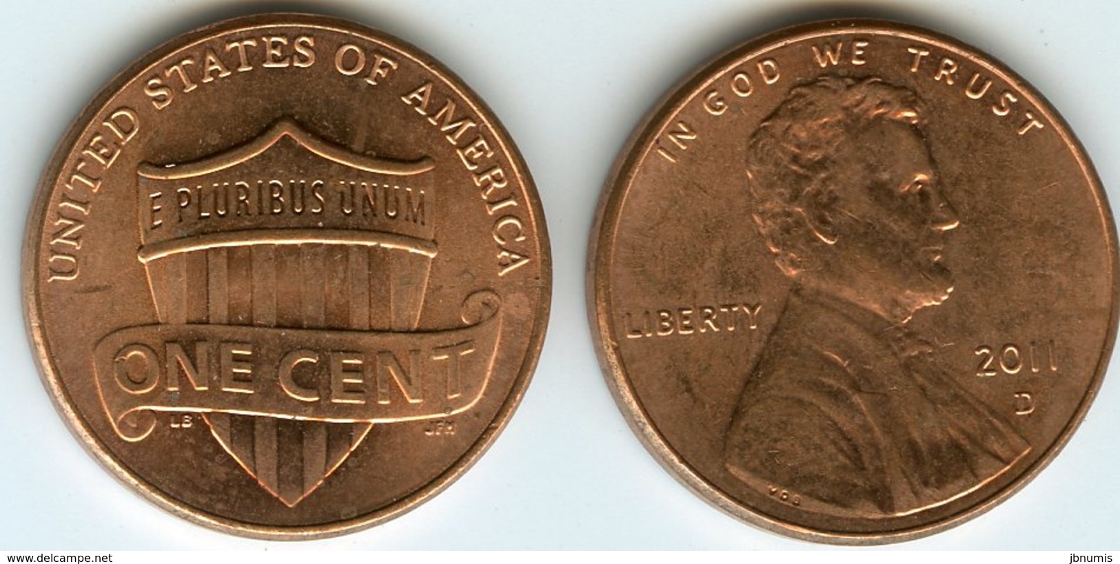Etats-Unis USA 1 Cent 2011 D KM 468 - 1959-…: Lincoln, Memorial Reverse