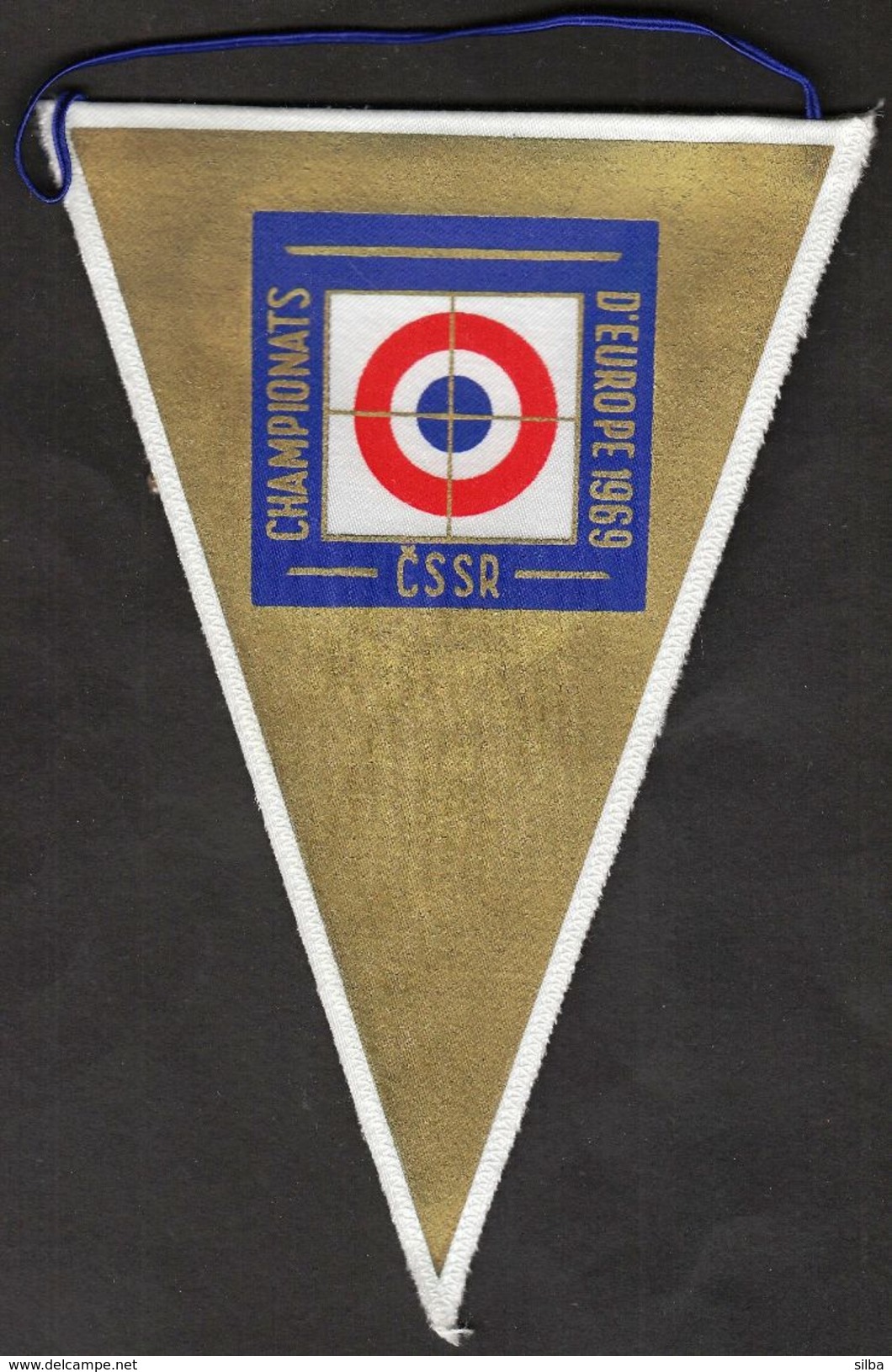 Shooting / Flag, Pennant / Czechoslovakia Shooting Federation / European Championship, Plzen 1969 - Other & Unclassified