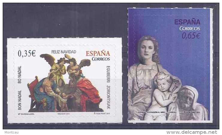 Spain 2011. Navidad 4675-76 (**) - Unused Stamps