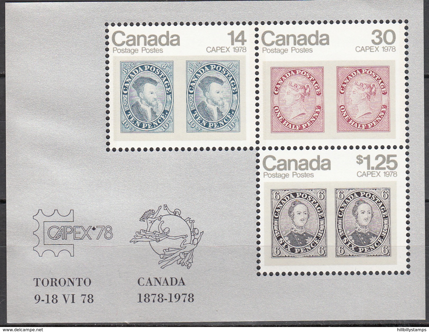 CANADA     SCOTT NO. 756A    MINT HINGED      YEAR 1978 - Unused Stamps