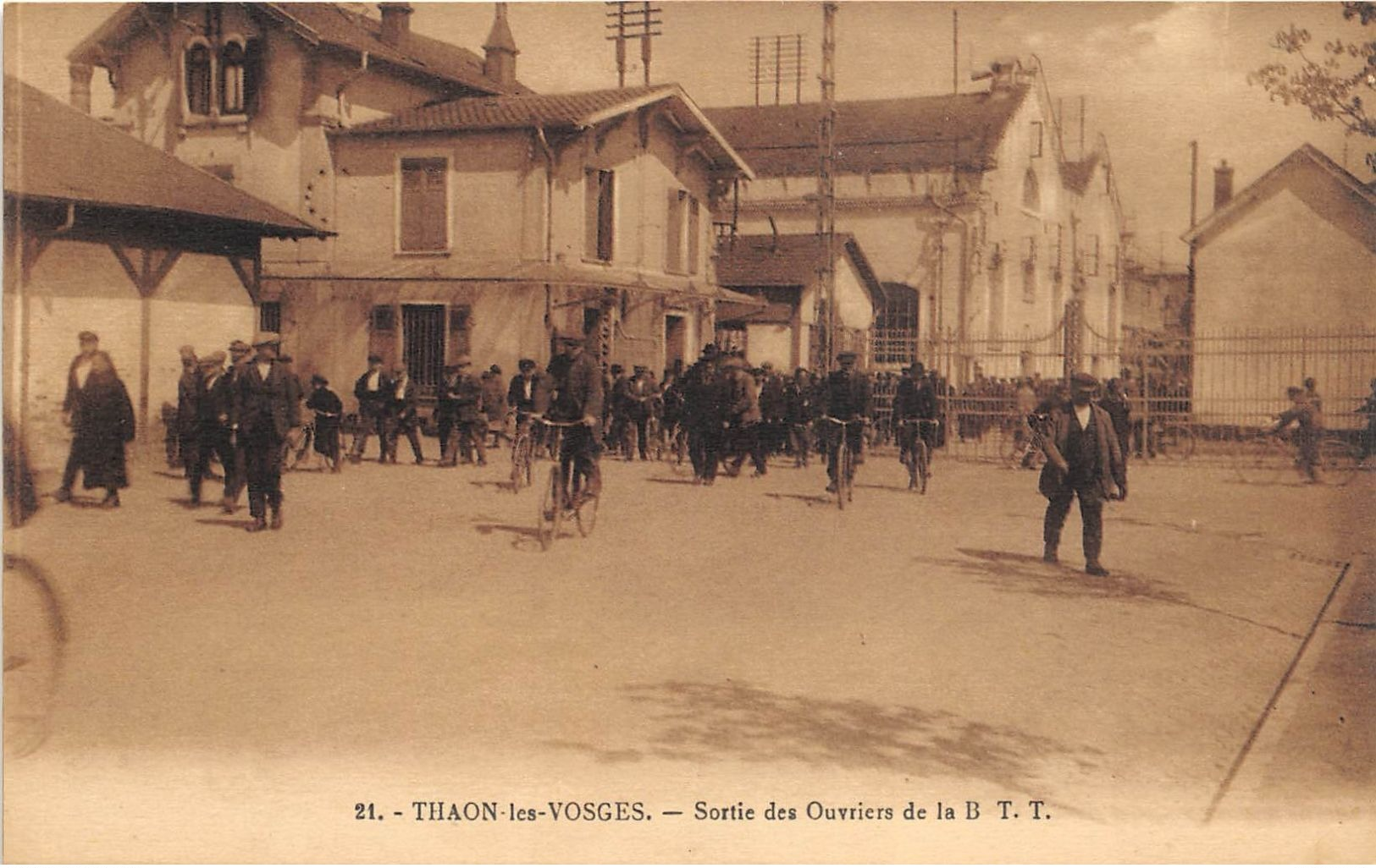 88.THAON LES VOSGES SORTIE DES OUVRIERS DE LA BTT - Thaon Les Vosges