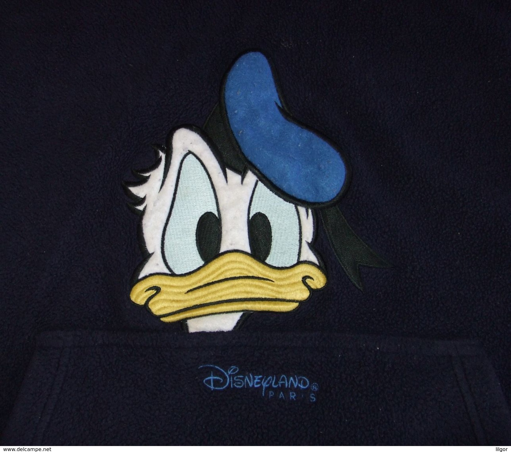 Vintage Disneyland Paris Donald Duck Warm Hoody, Size:36-38 - Other & Unclassified