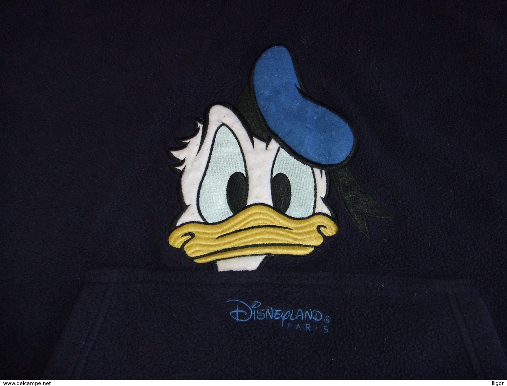 Vintage Disneyland Paris Donald Duck Warm Hoody, Size:36-38 - Other & Unclassified