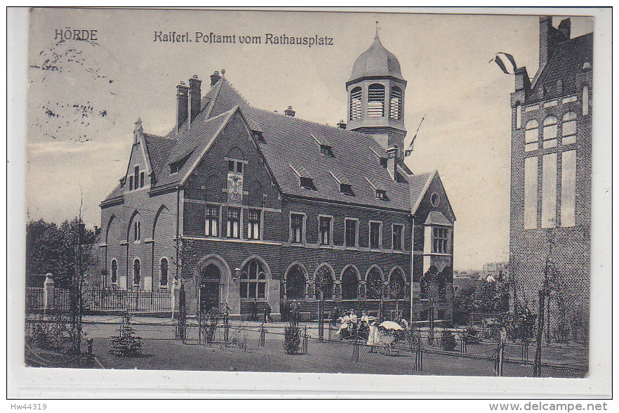 Hörde - Kaiserl. Postamt Vom Rathausplatz - 1914 - Dortmund