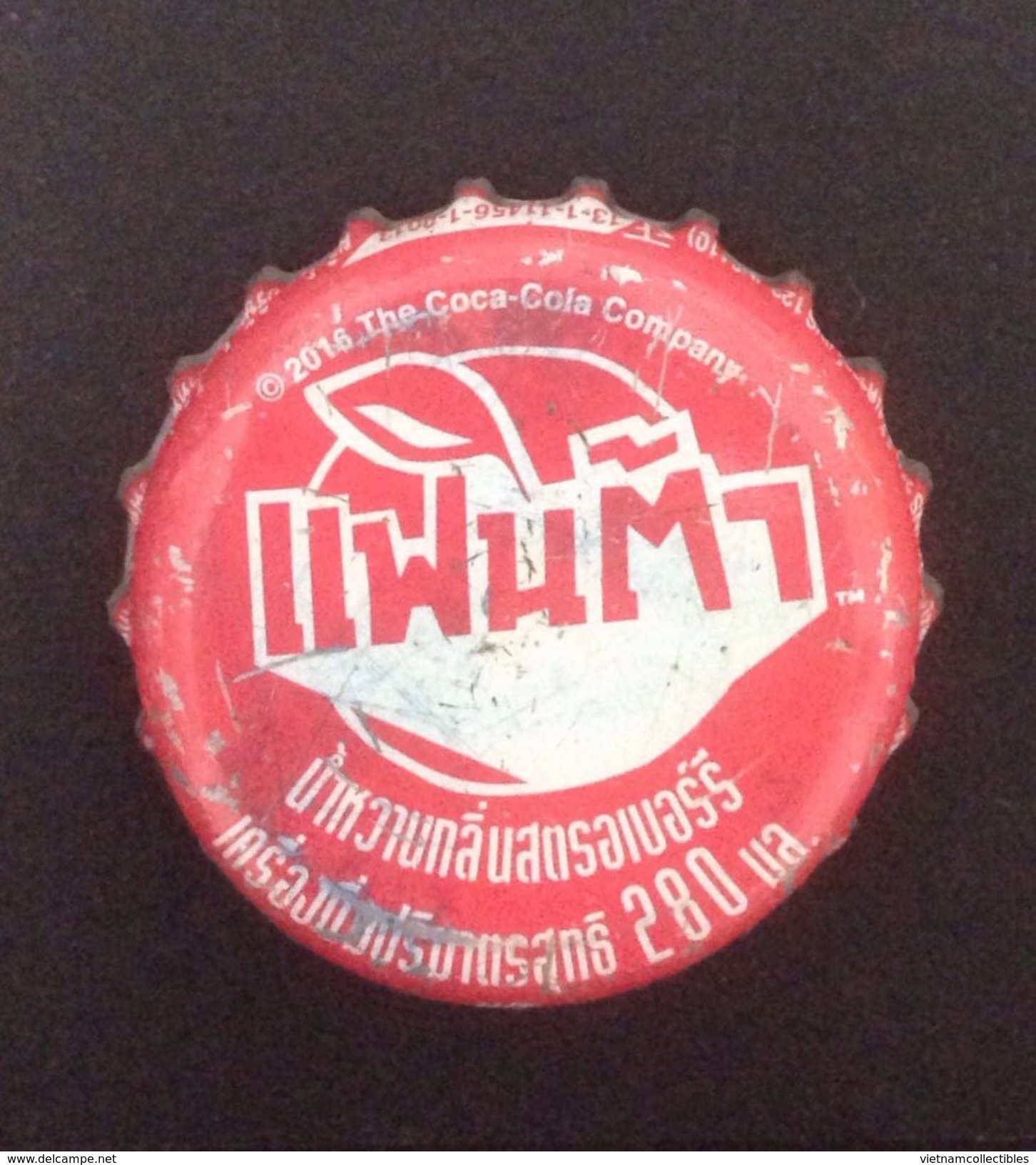 Thailand Used Bottle Crown Cap / Kronkorken / Capsule / Chapa / Tappi - Mützen/Caps