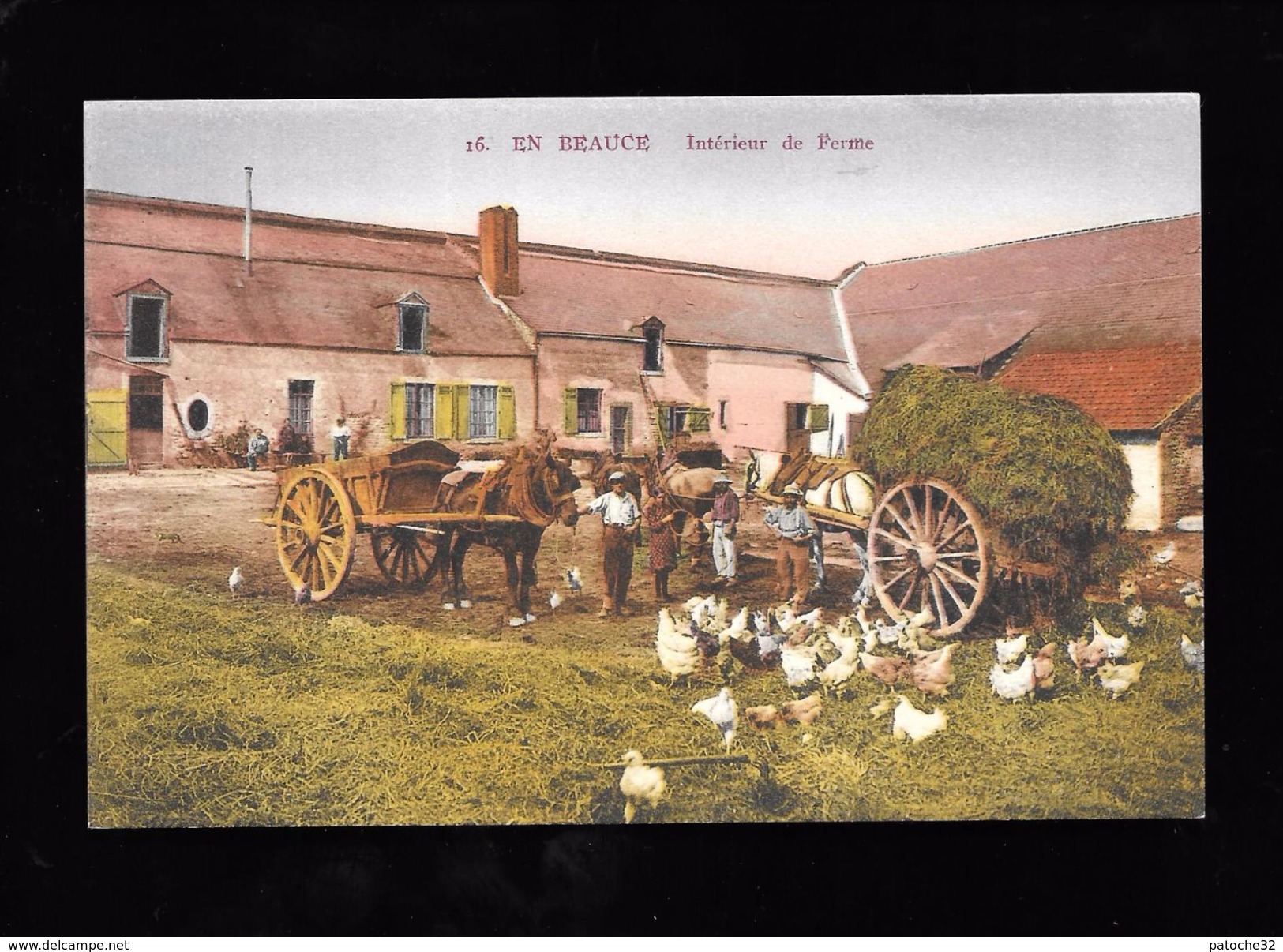 Cpa...en Sologne.. Un Coin De Ferme..basse-cour.....animée..... - Farms