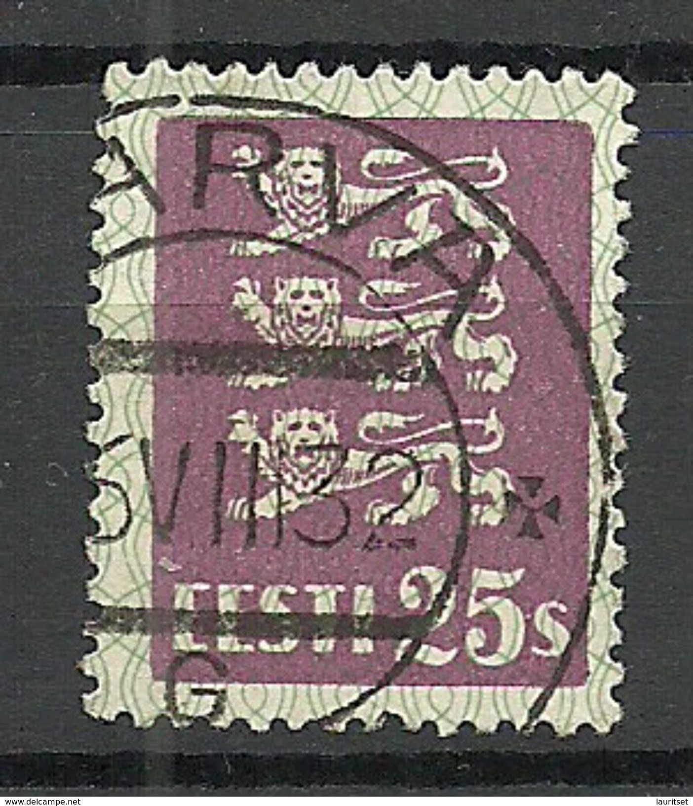 ESTLAND Estonia 1929 Michel 83 O NARVA - Estland