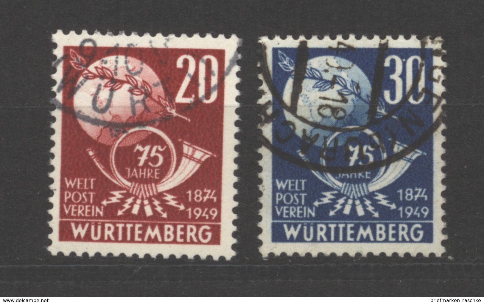 Württemberg,51/52,o,gep (5290) - Sonstige & Ohne Zuordnung