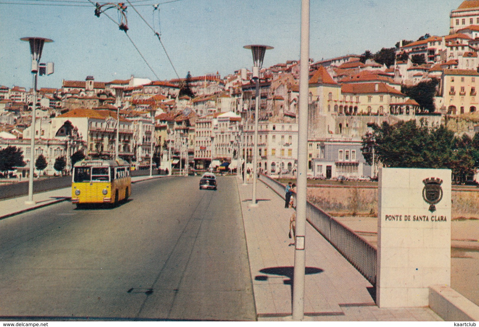 Coimbra: TROLLEYBUS & TAXI - Ponte De Santa Clara - Turismo