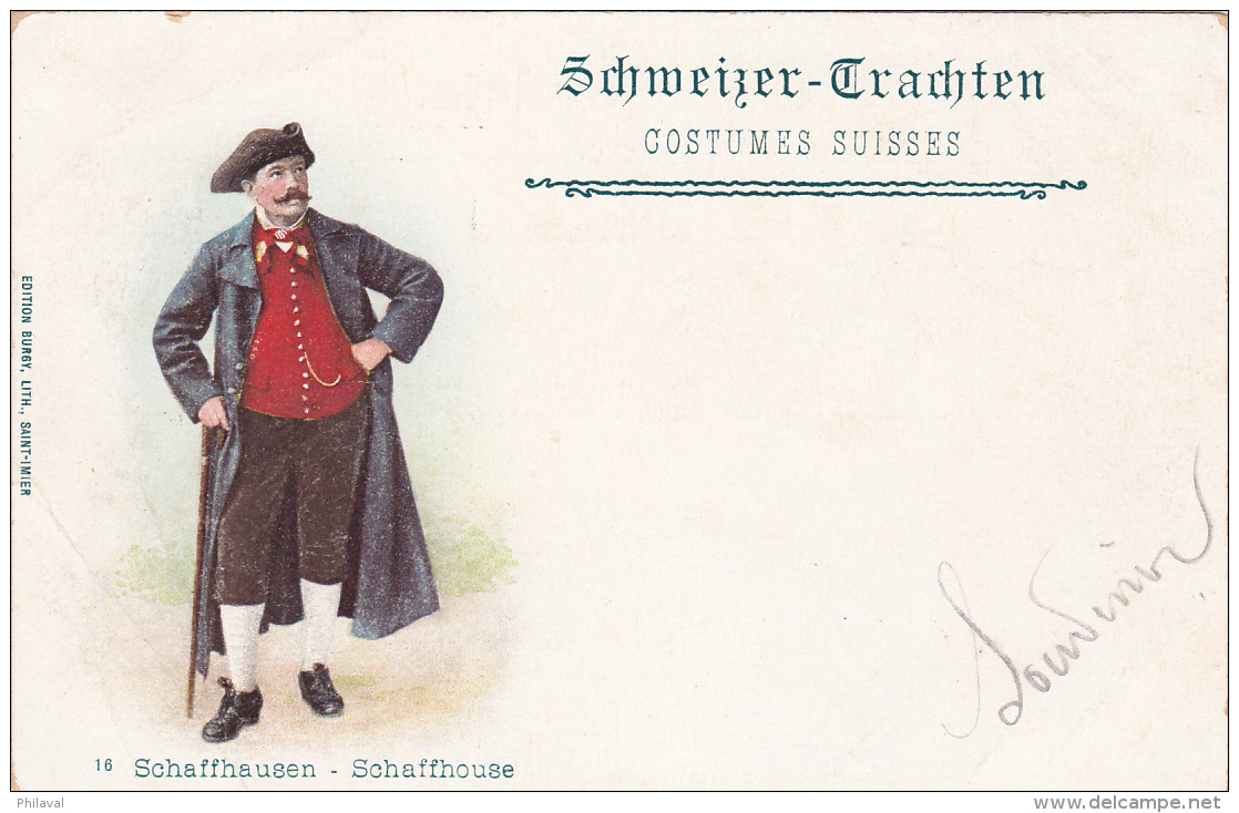 Costumes Suisses : Schaffhausen - Hausen Am Albis 