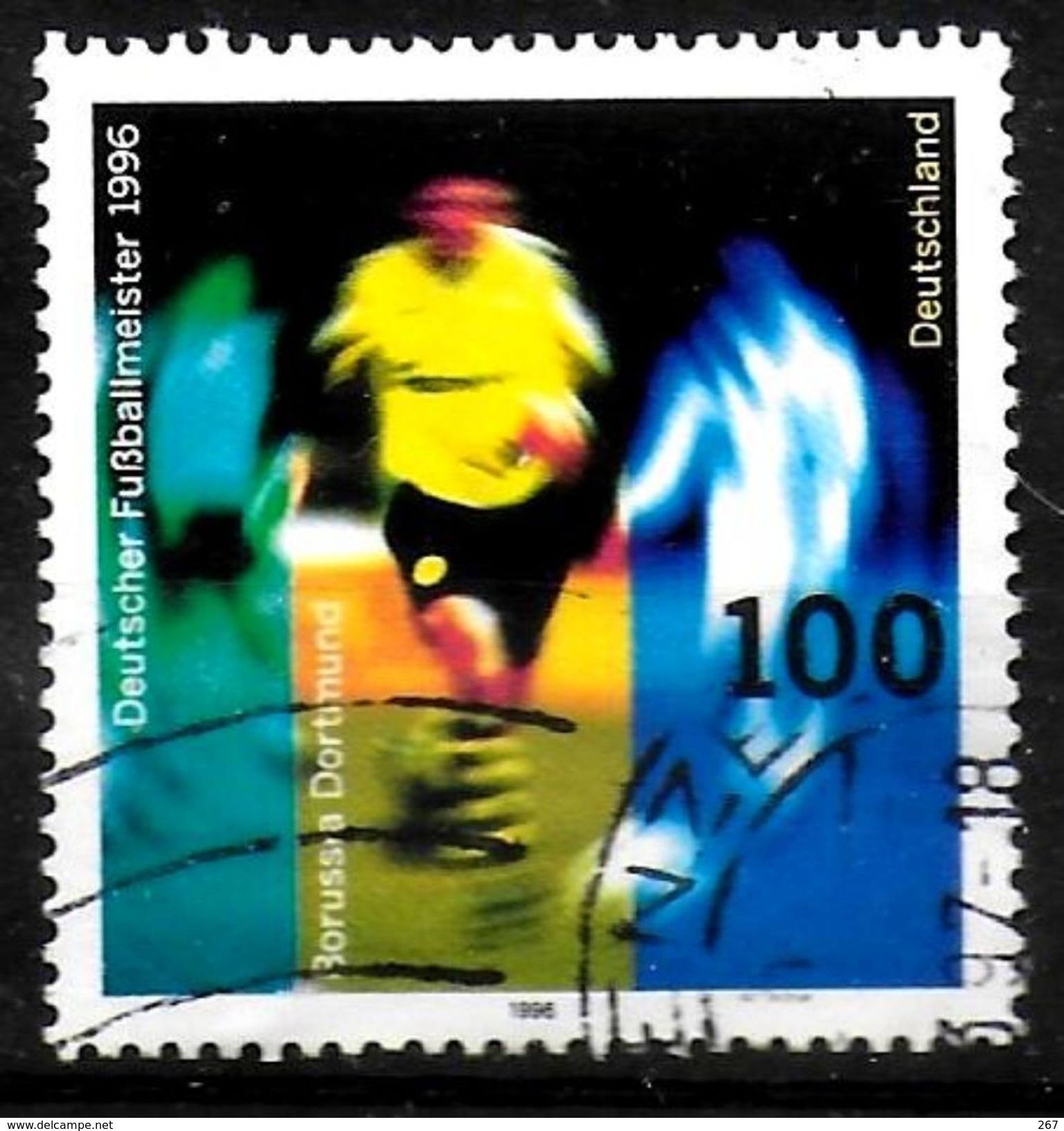 ALLEMAGNE   N°1711  Oblitere    Dortmund  Football  Soccer  Fussball - Usati