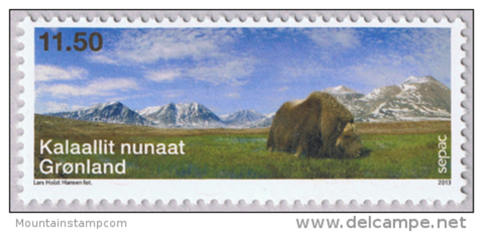 Greenland 2013 Muskox Northeast Greenland National Park Mountain ** MNH - Ungebraucht