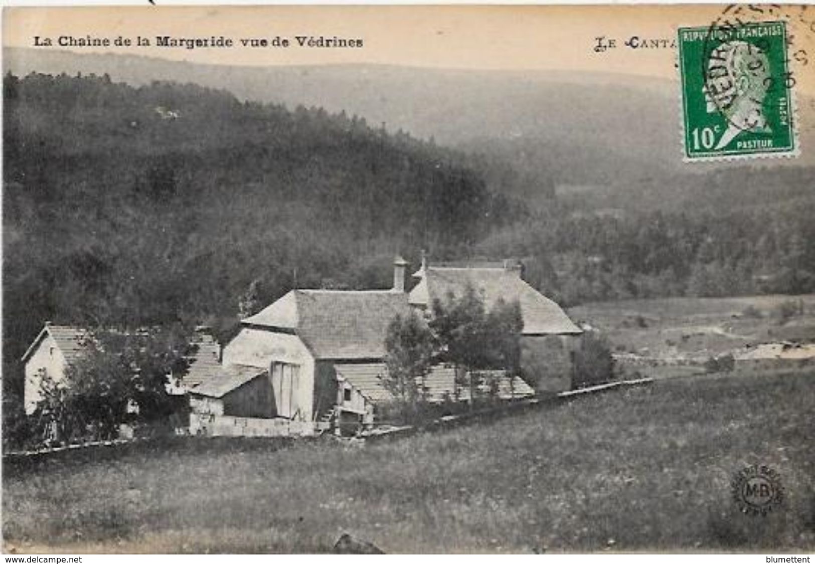 CPA Cantal Auvergne Circulé Védrines - Autres & Non Classés