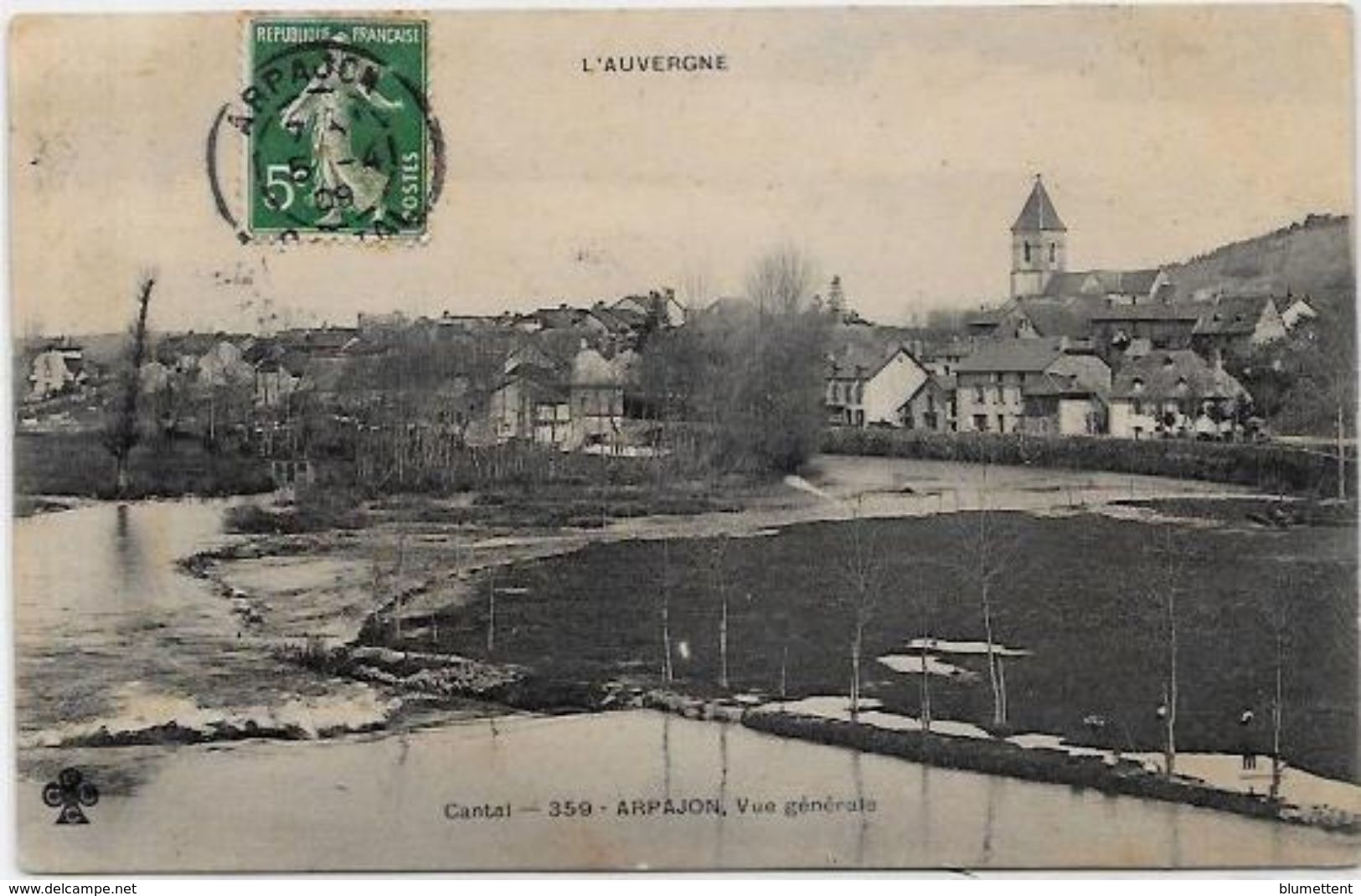 CPA Cantal Auvergne Circulé Arpajon - Otros & Sin Clasificación