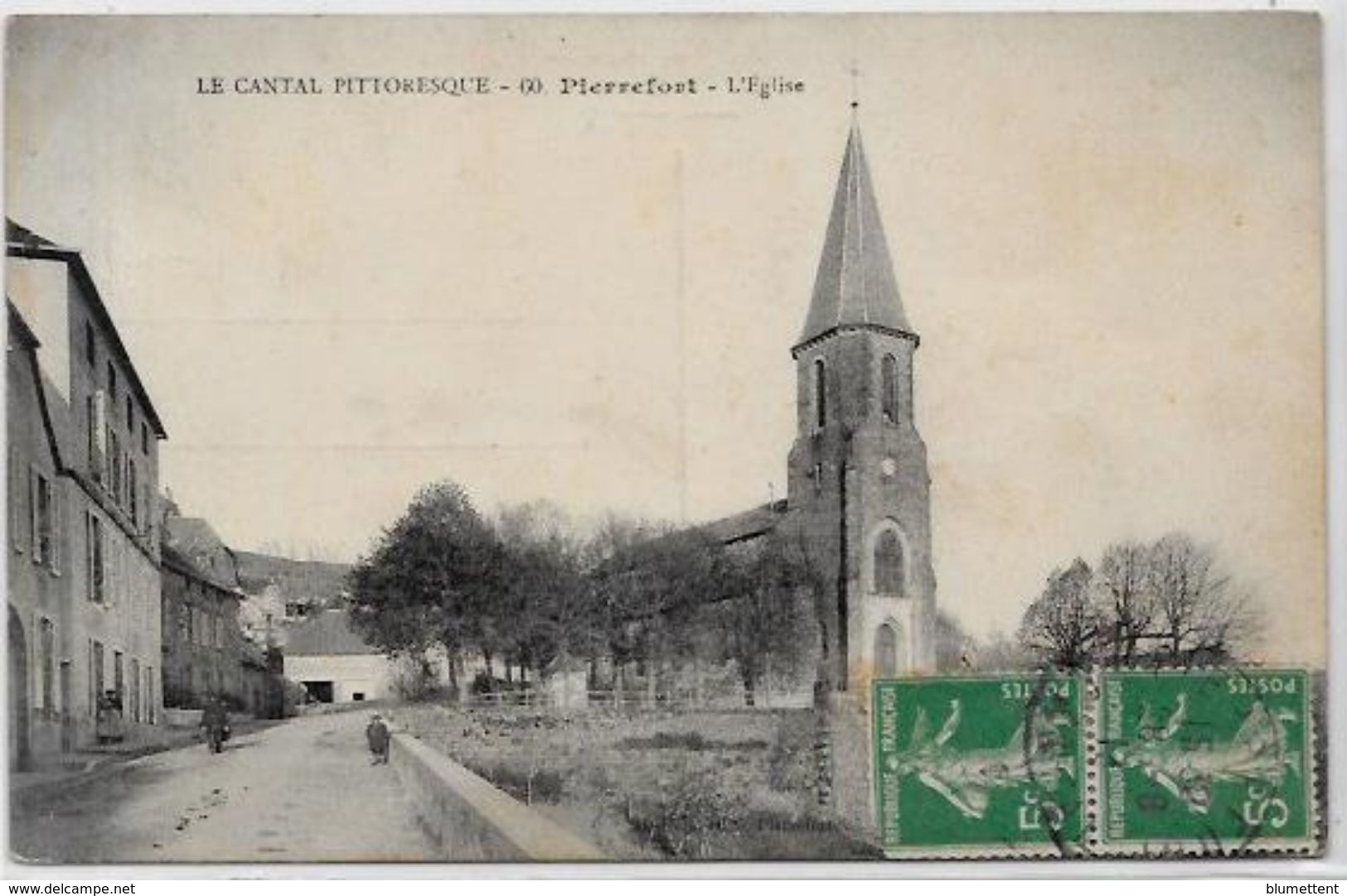 CPA Cantal Auvergne Circulé Pierrefort - Otros & Sin Clasificación