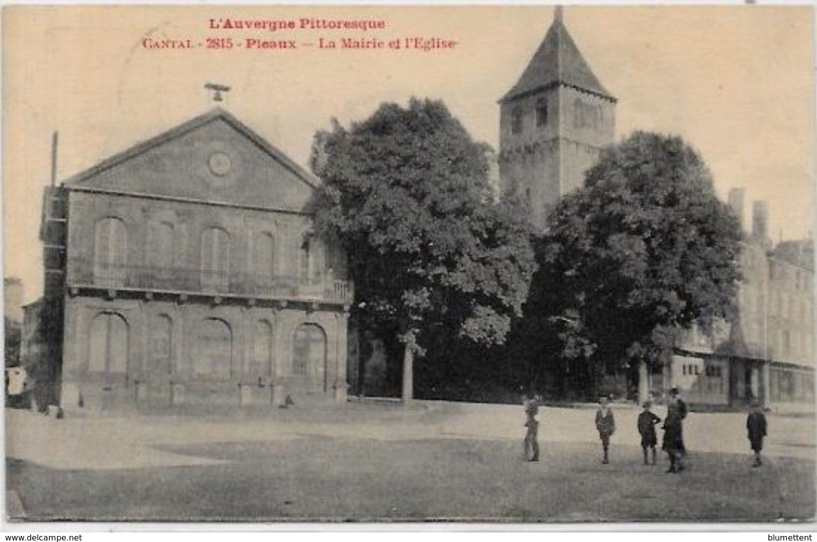 CPA Cantal Auvergne Circulé Pléaux - Andere & Zonder Classificatie