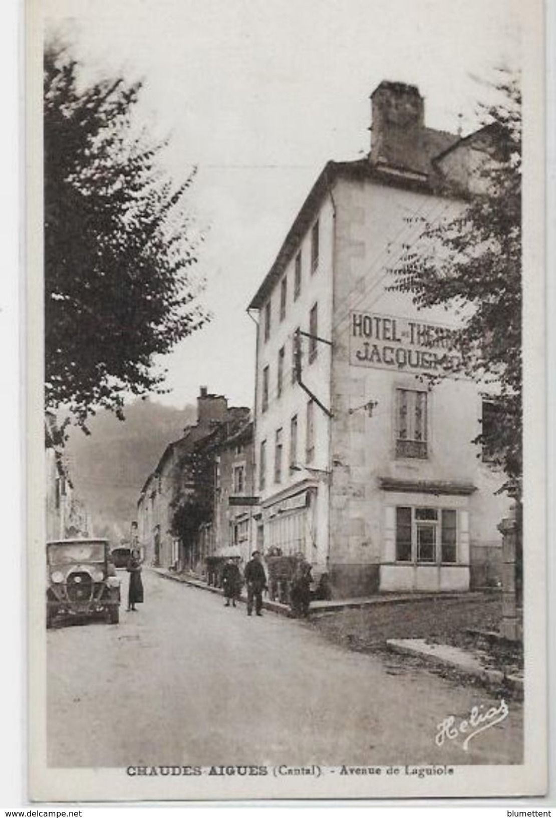 CPA Cantal Auvergne Non Circulé Chaudesaigues - Autres & Non Classés