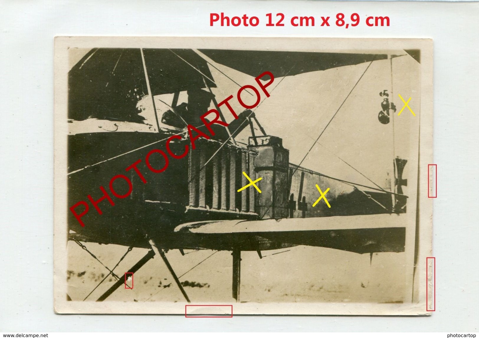 AVION + PILOTE Allemands-44-Camera-Luftbilder-Photo Aerienne-PHOTO All.-Guerre 14-18-1 WK-AVIATION-FLIEGEREI-Technique- - 1914-1918: 1st War