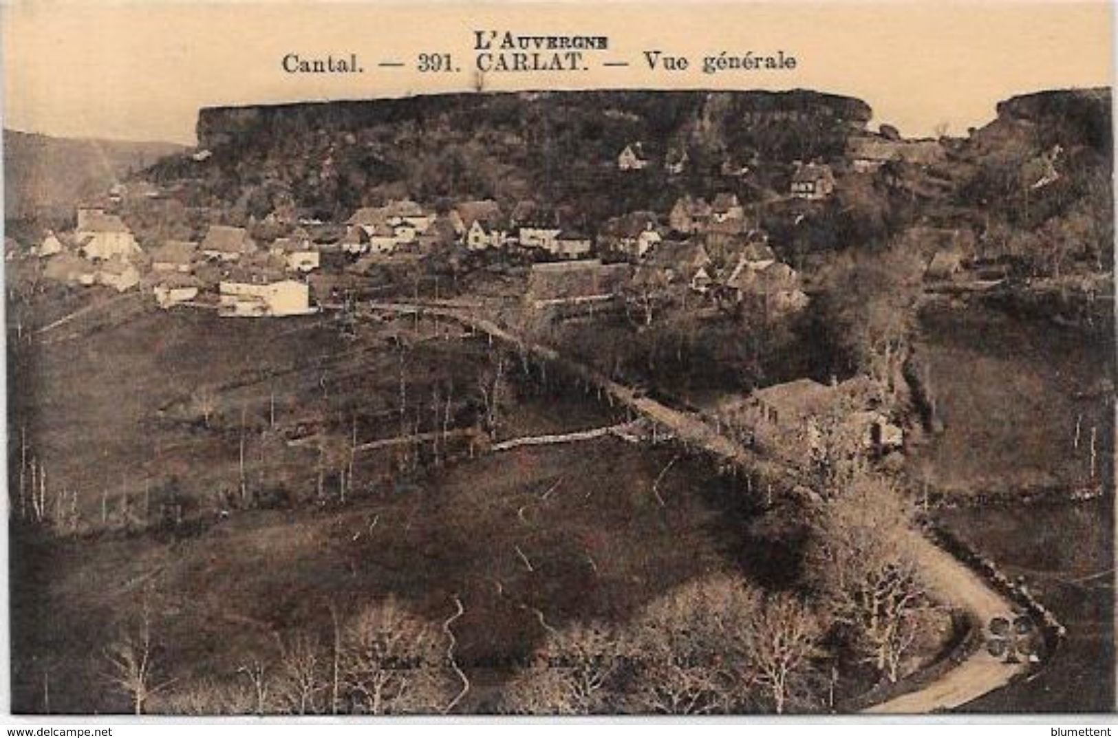 CPA Cantal Auvergne Non Circulé Carlat - Autres & Non Classés