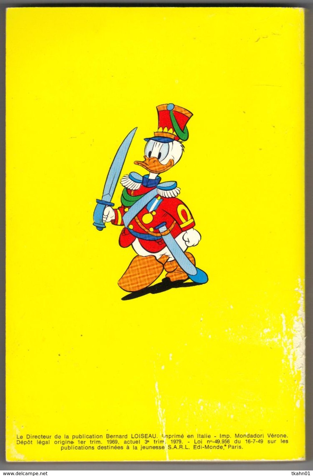 MICKEY-PARADE N° 873-BIS  "   DONALD CONTRE LES RAPETOU " NOUVEAU-TIRAGE 1979 - Mickey Parade