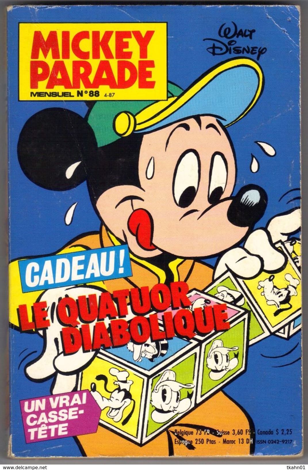 MICKEY-PARADE  N° 88  Sans Le Cadeau - Mickey Parade