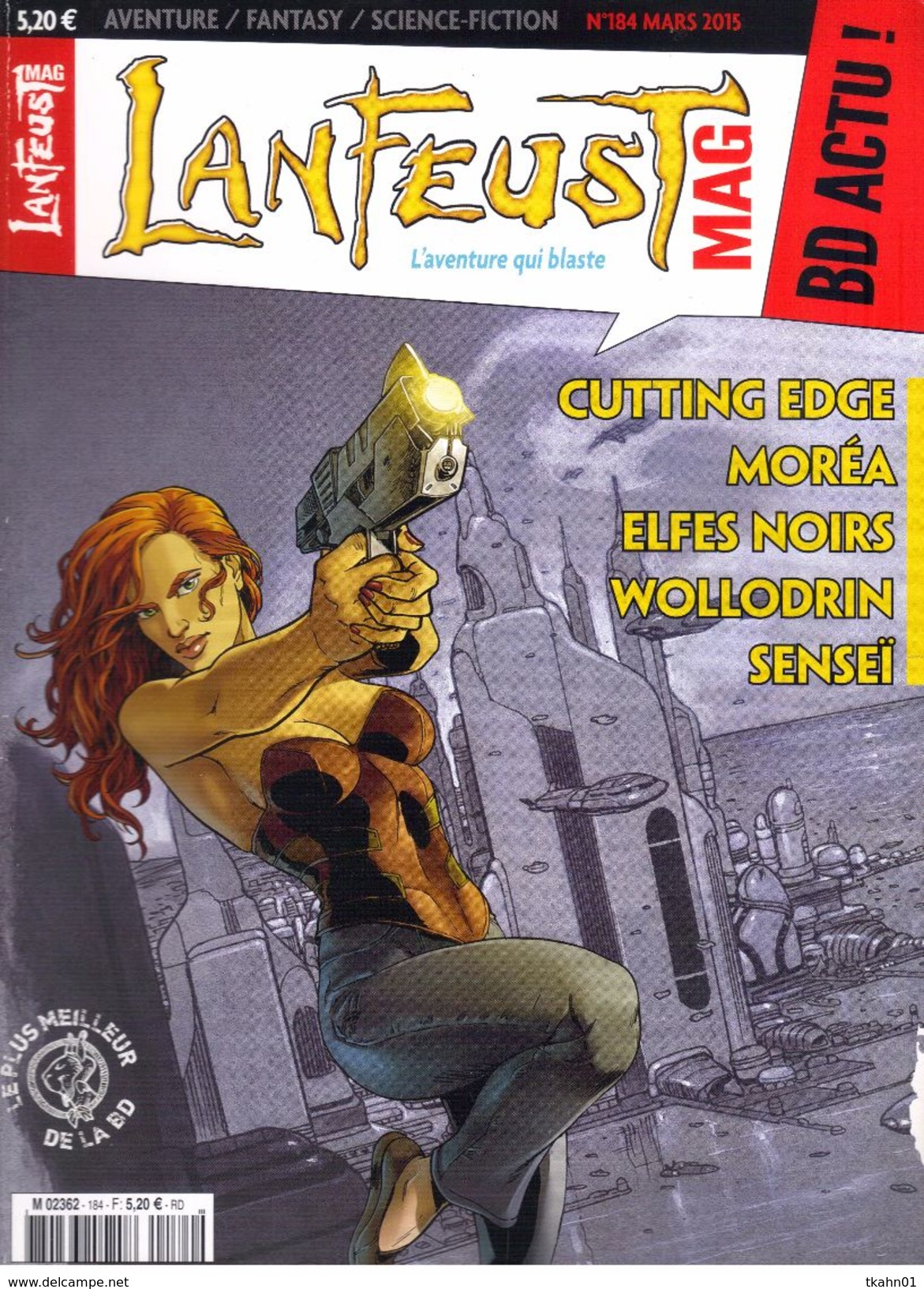 LANFEUST-MAG  N ° 184   REVUE B-D  AVENTURE  FANTASY SCIENCE-FICTION - Lanfeust De Troy