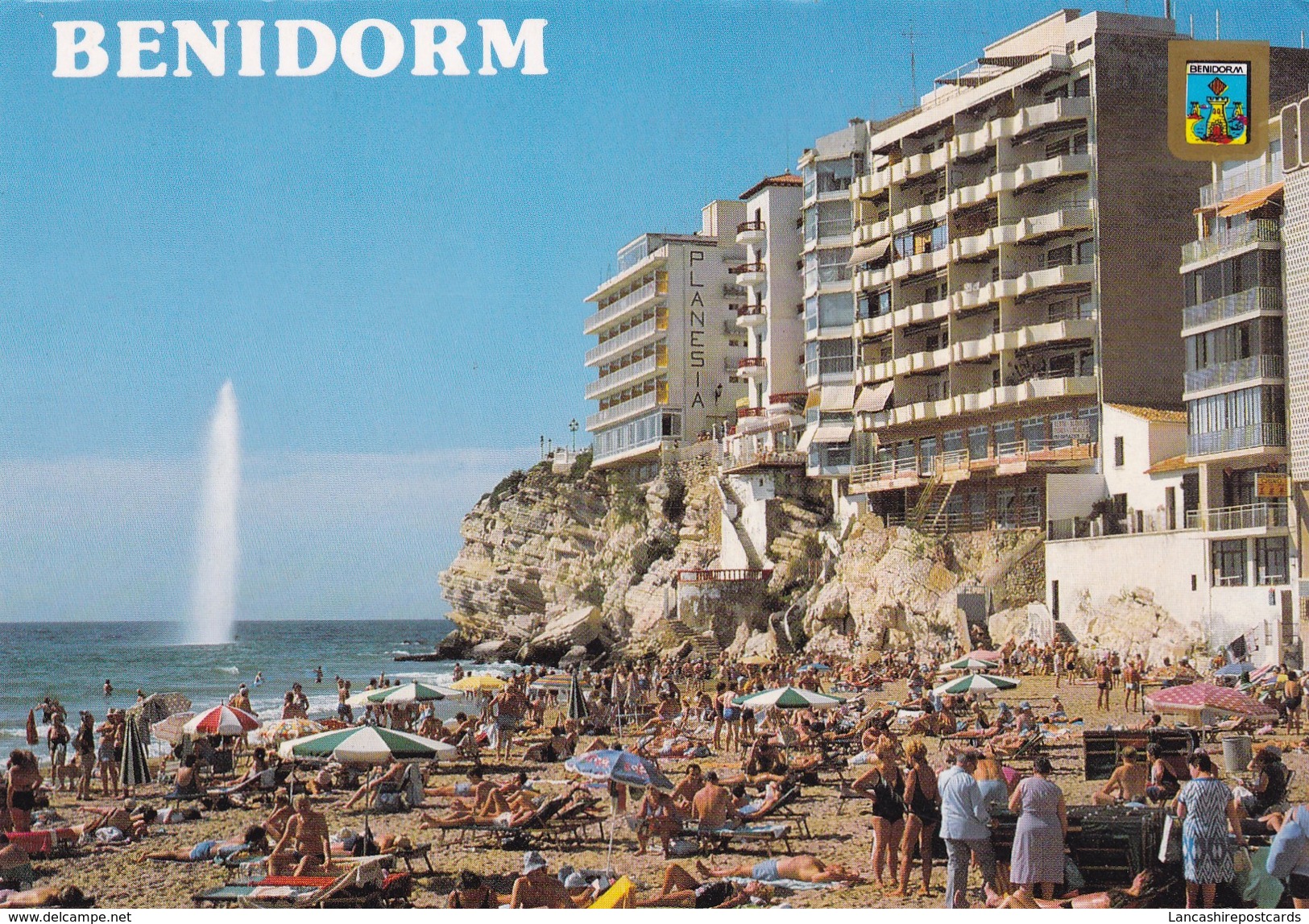 Postcard Benidorm Playa De Levante My Ref B22004 - Other & Unclassified