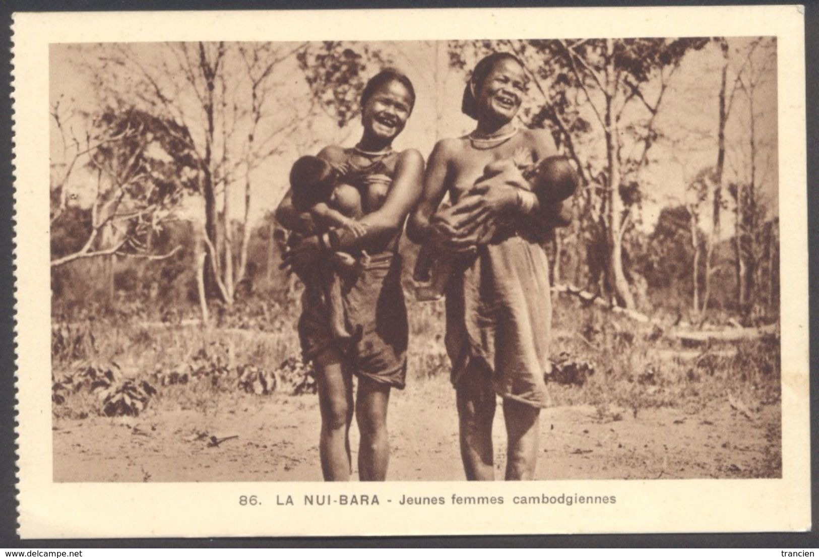 La Nui-Bara - Jeunes Femmes Cambodgiennes - Edit. Nadal N° 86 - Voir 2 Scans - Cambogia