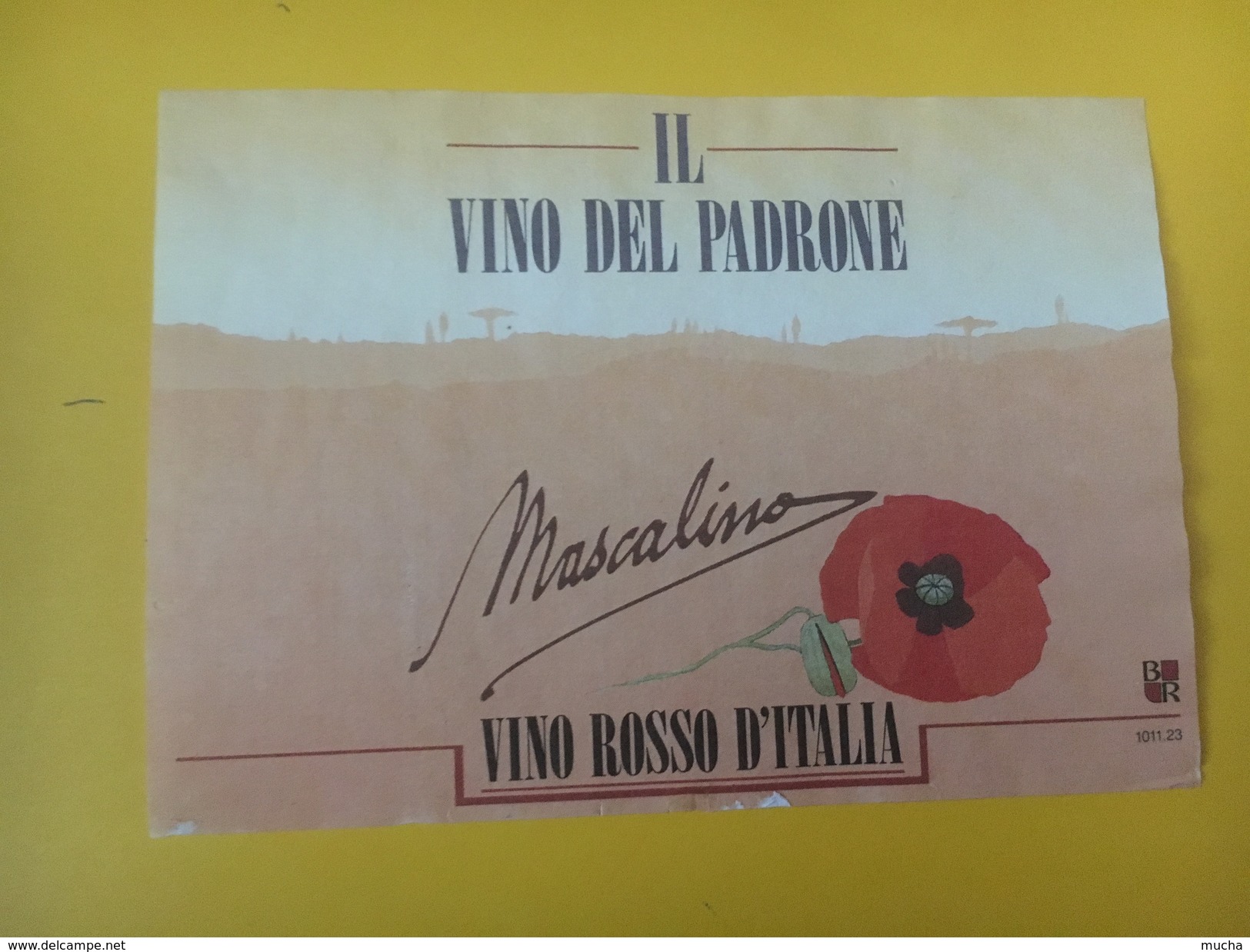 5543 -  Il Vino Del Padrone Mascalino Italie - Blumen