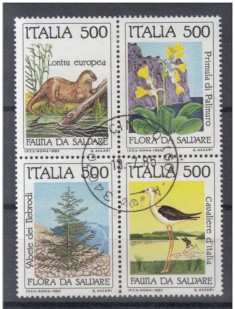 Italien (BK) Michel Cat.No. Used Combo 1926/1929 - 1981-90: Used