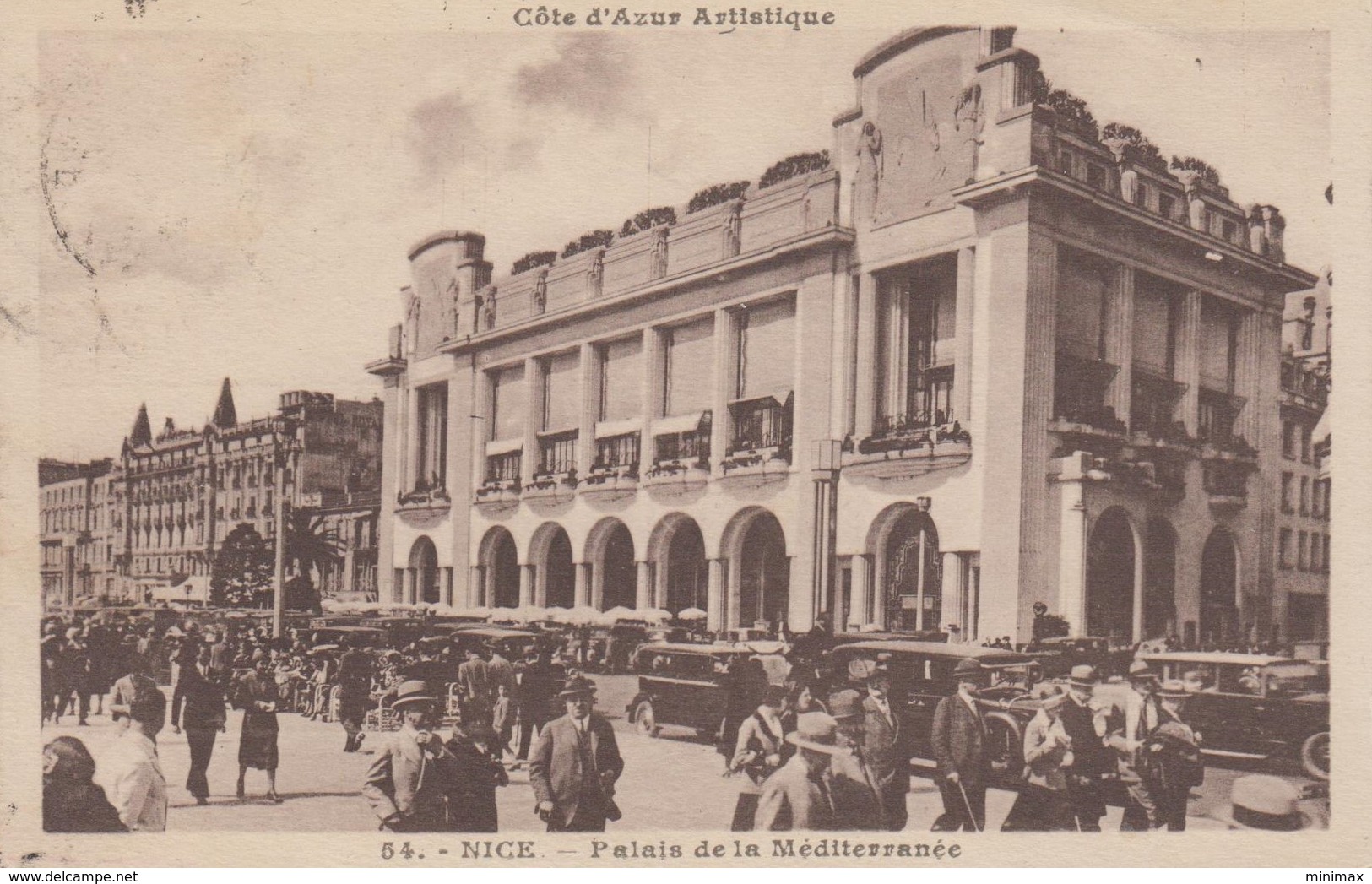 Nice - Palais De La Méditerranée - 1932 - Monumenten, Gebouwen