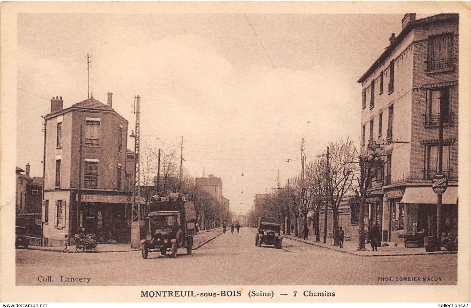 93-MONTREUIL-SOUS-BOIS- 7 CHEMIN - Montreuil