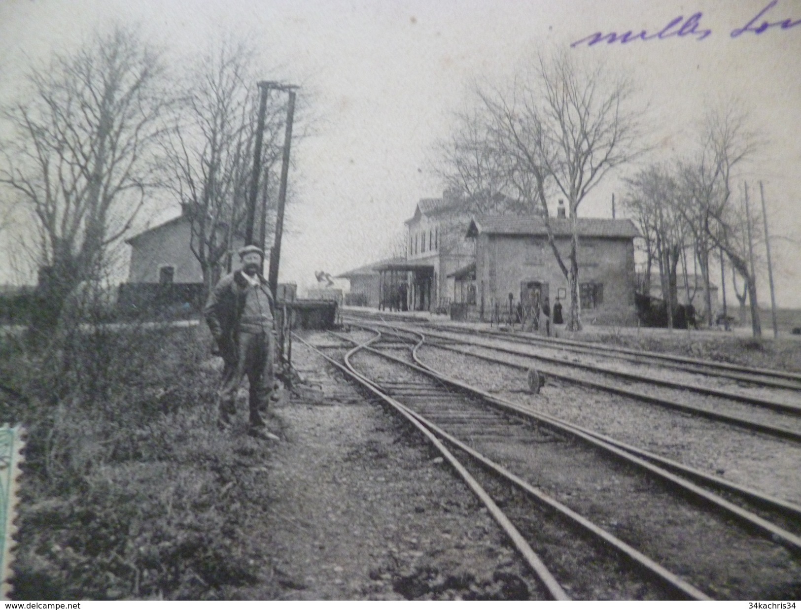 CPA 26  Drôme Pierrelatte Vue Intérieure De La Gare TBE - Sonstige & Ohne Zuordnung