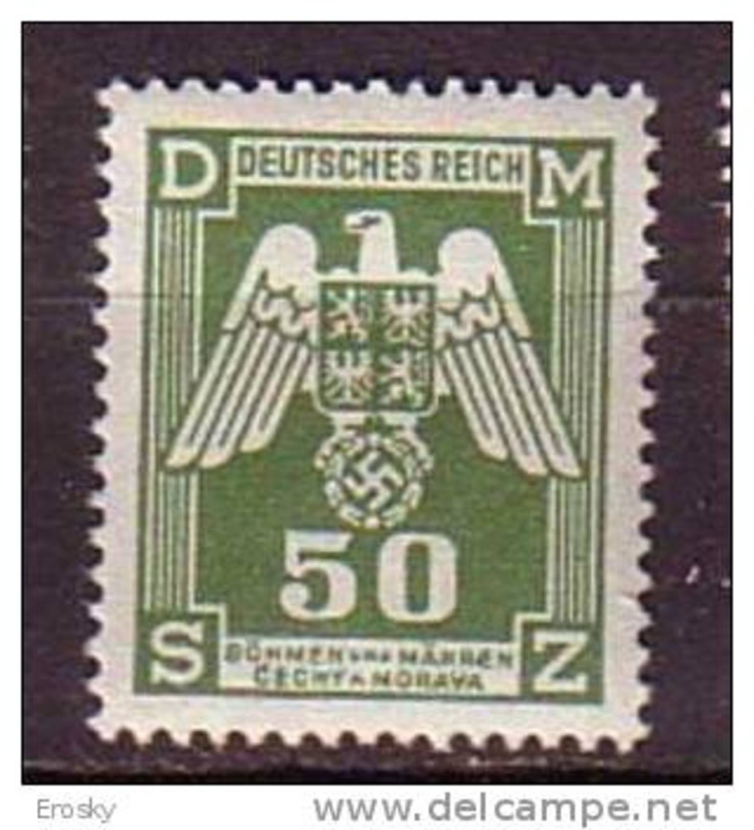 M6527 - BOHEME ET MORAVE SERVICE Yv N°15 * - Ungebraucht