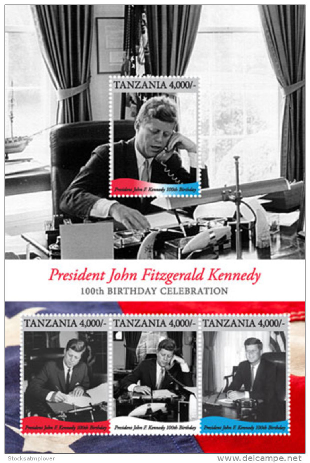 Tanzania 2017 PRESIDENT JOHN F. KENNEDY-I70161 - Other & Unclassified