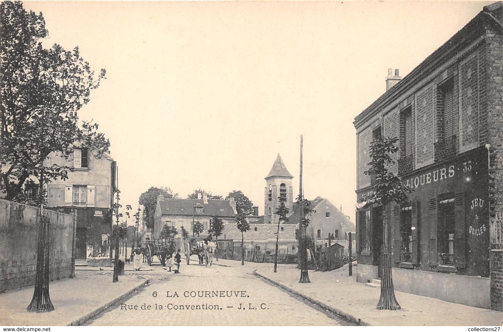 93-LA COURNEUVE- RUE DE LA CONVENTION - La Courneuve