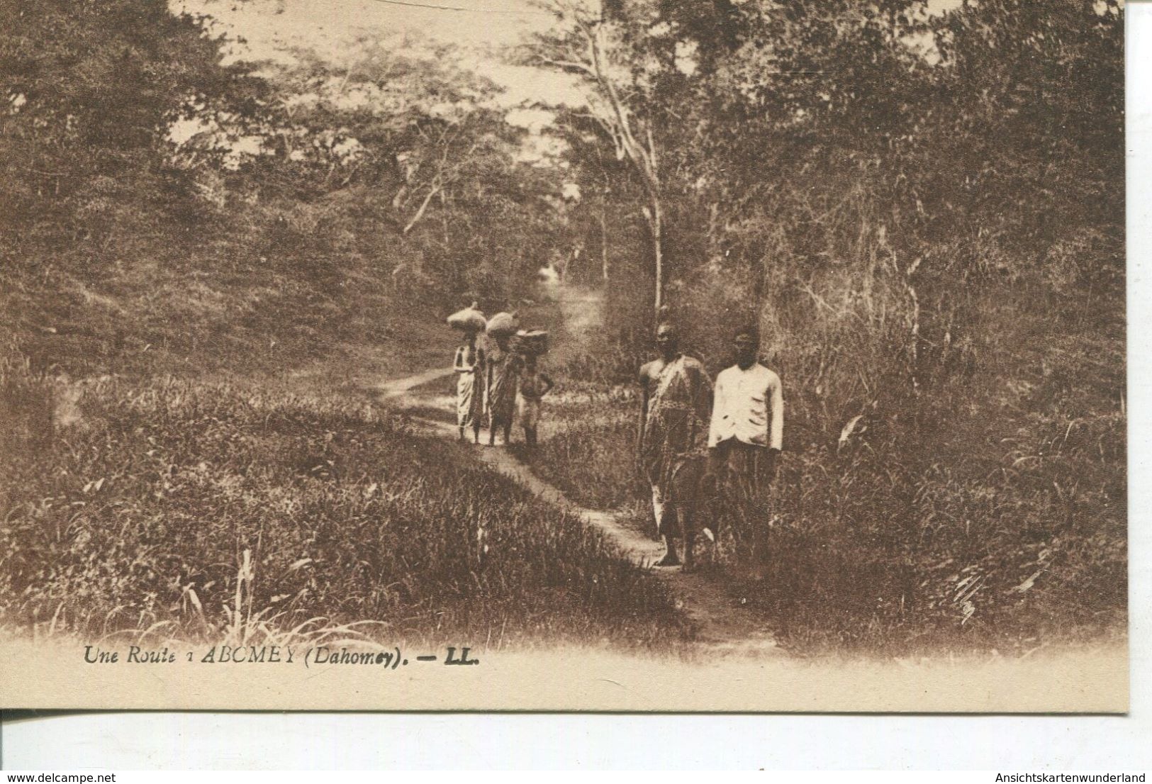 Dahomey - Une Route à Abomey (001423) - Benin