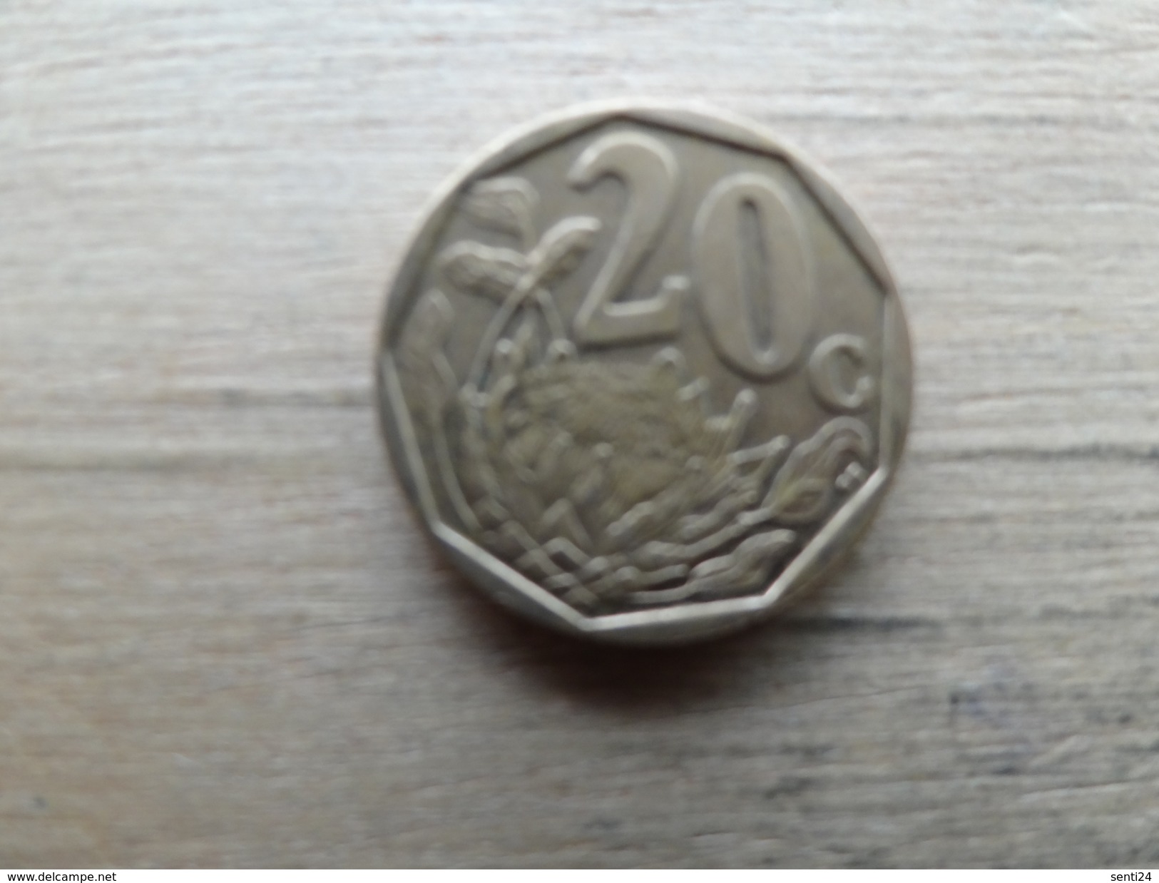 Afrique Du Sud  20  Cents  2012  Km  !!! - South Africa