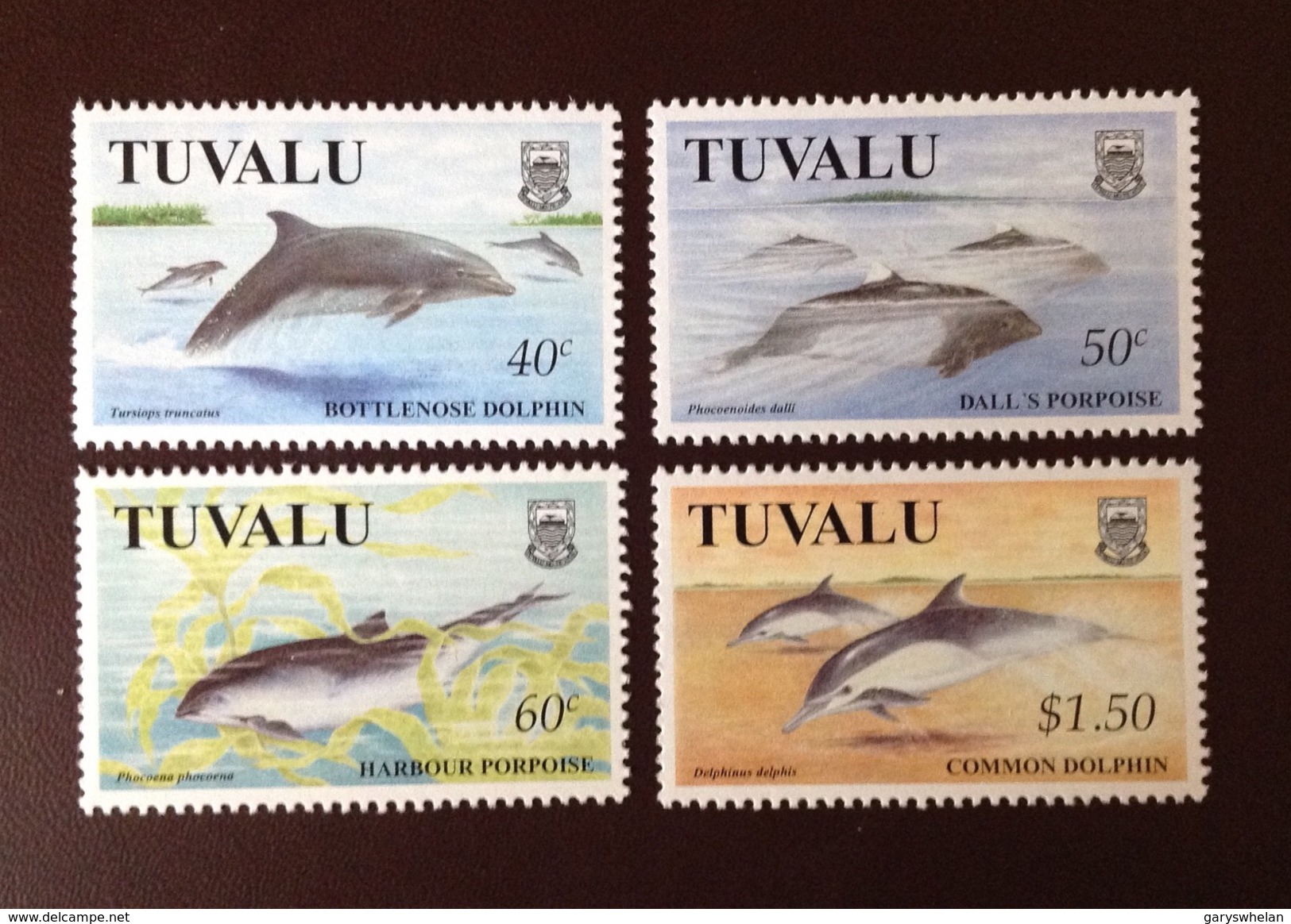 Tuvalu 1998 Dolphins & Porpoises MNH - Delfine